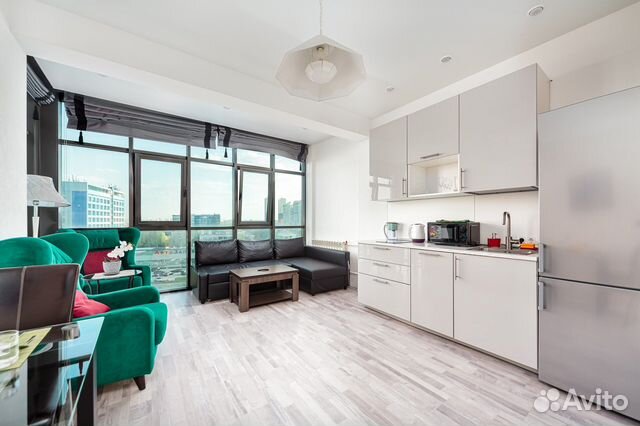 

Квартира-студия, 44 м², 2 кровати