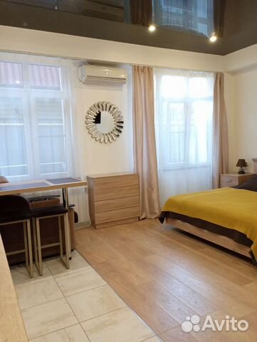 

Квартира-студия, 27 м², 2 кровати