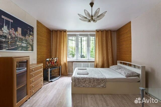 

1-к. квартира, 40 м², 2 кровати