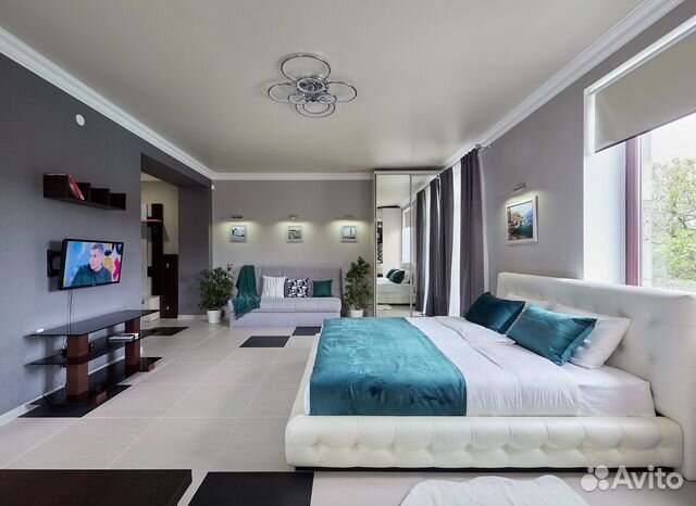 

Квартира-студия, 48 м², 2 кровати