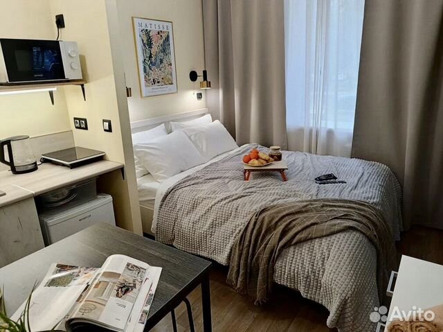 

Квартира-студия, 16 м², 1 кровать
