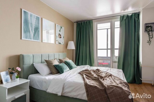 

Квартира-студия, 25 м², 1 кровать