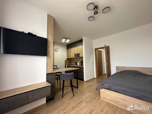 

Квартира-студия, 29 м², 1 кровать