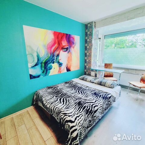

Квартира-студия, 25 м², 2 кровати