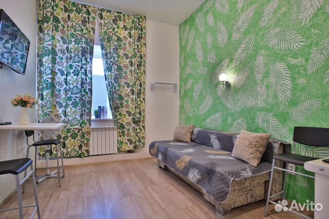 

Квартира-студия, 25 м², 2 кровати