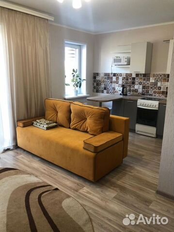 

Квартира-студия, 38 м², 2 кровати