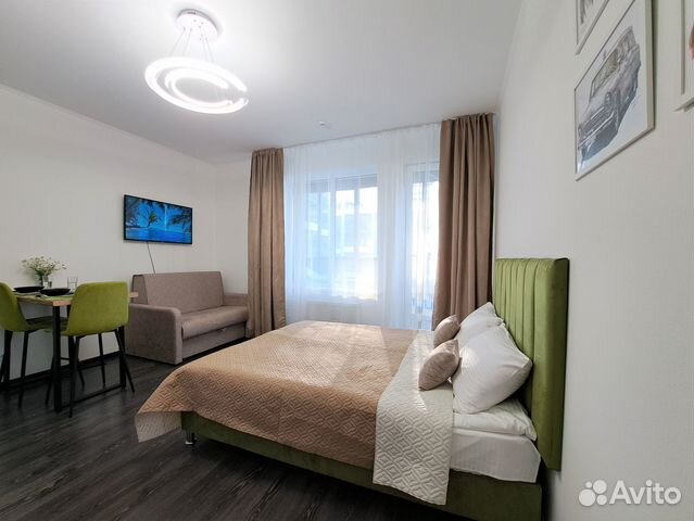 

Квартира-студия, 25 м², 2 кровати