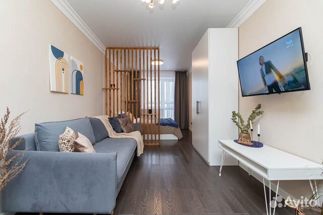 

Квартира-студия, 34 м², 2 кровати