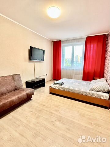 

1-к. квартира, 34 м², 2 кровати
