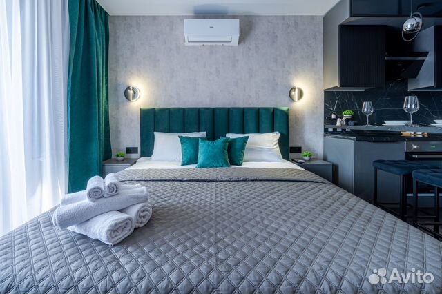 

Квартира-студия, 29 м², 1 кровать