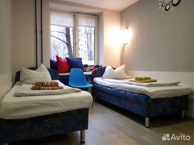 

Квартира-студия, 22 м², 2 кровати