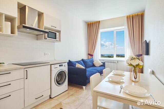 

1-к. квартира, 45 м², 2 кровати