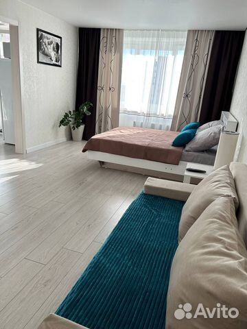 

1-к. квартира, 41 м², 1 кровать