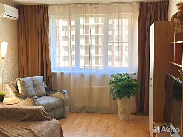 

1-к. квартира, 45 м², 2 кровати
