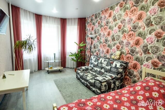 

1-к. квартира, 44 м², 2 кровати