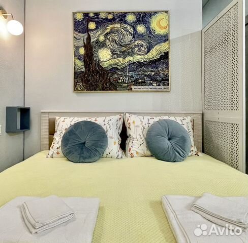 

Квартира-студия, 35 м², 2 кровати