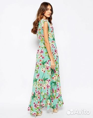 Платье макси Yumi Kim натуральный шёлк Платье макси Yumi Kim натуральный шёлк