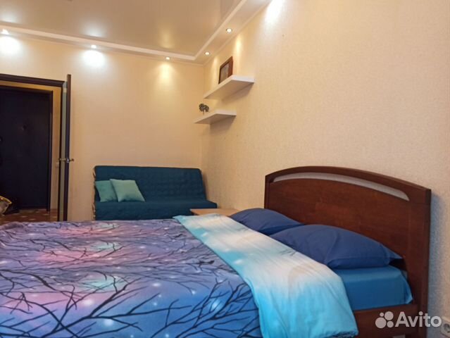 

1-к. квартира, 42 м², 2 кровати