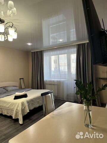 

Квартира-студия, 35 м², 2 кровати