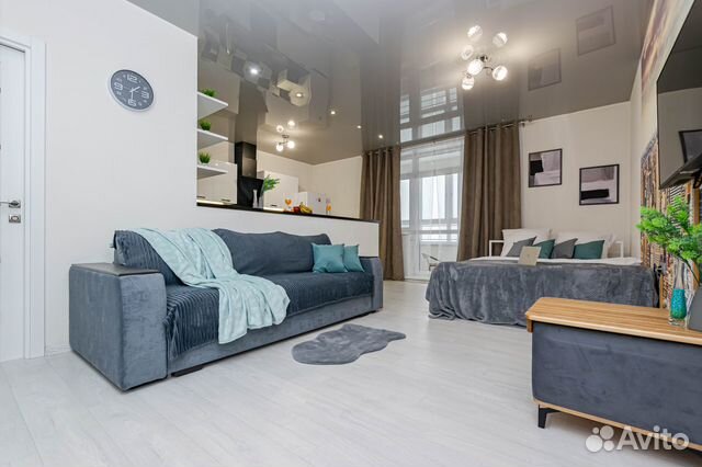 

Квартира-студия, 39 м², 2 кровати