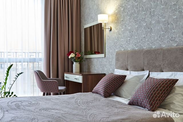 

1-к. квартира, 43 м², 2 кровати