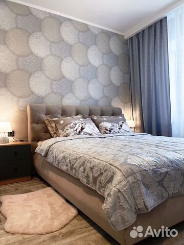 

1-к. квартира, 40 м², 2 кровати