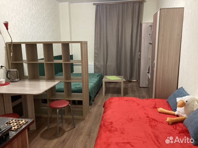 

Квартира-студия, 25 м², 2 кровати