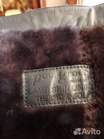 Зимние сапоги натуральная кожа