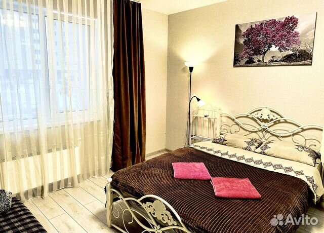 

Квартира-студия, 25 м², 2 кровати