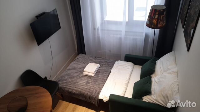 

Квартира-студия, 26 м², 2 кровати