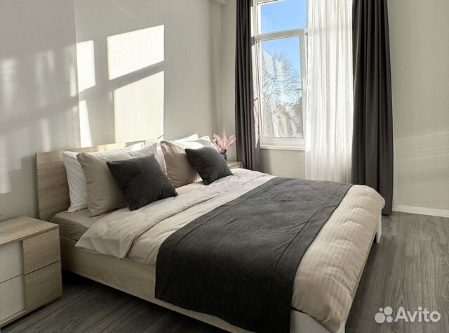 

1-к. квартира, 40 м², 2 кровати