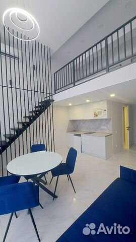 

Квартира-студия, 52 м², 1 кровать