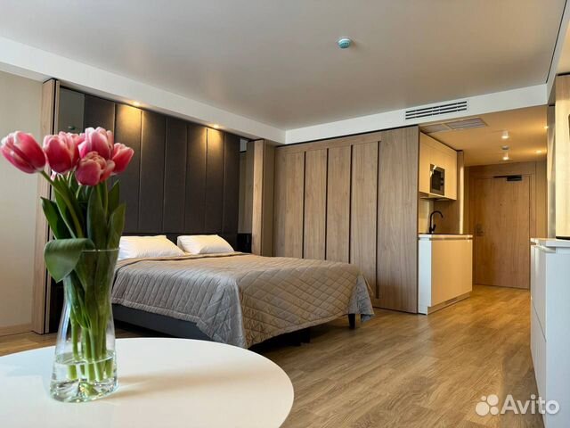 

Квартира-студия, 25 м², 1 кровать