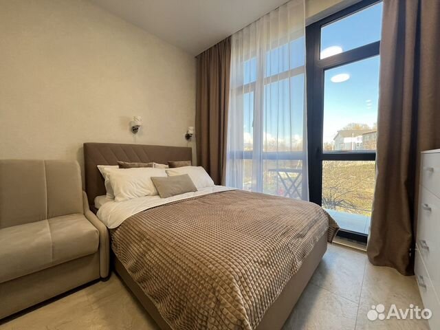 

Квартира-студия, 33 м², 2 кровати