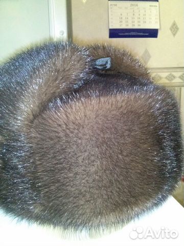 Норковая шапка- ушанка в очень хорошем состоянии Норковая шапка- ушанка в очень хорошем состоянии