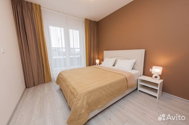 

1-к. квартира, 42 м², 2 кровати