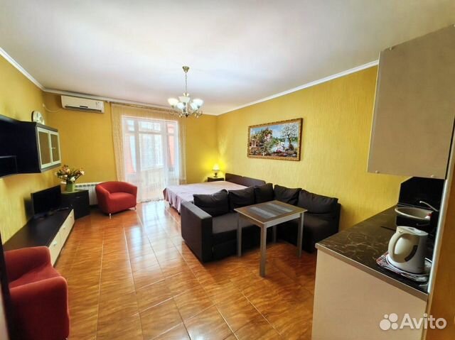 

Квартира-студия, 50 м², 2 кровати