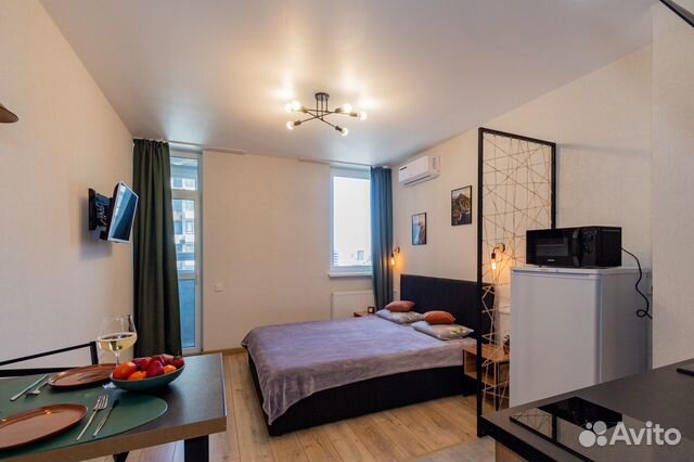 

Квартира-студия, 25 м², 1 кровать