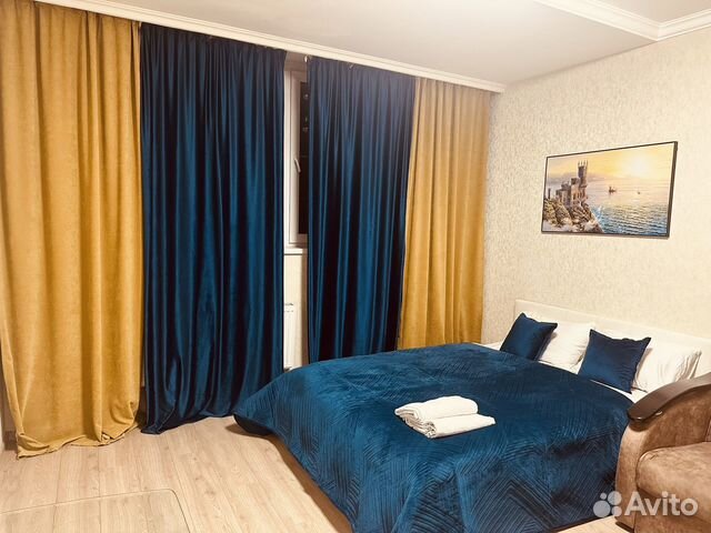 

Квартира-студия, 31 м², 2 кровати