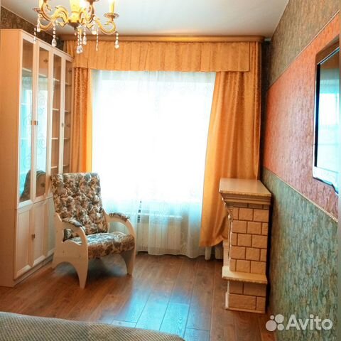 

1-к. квартира, 45 м², 2 кровати