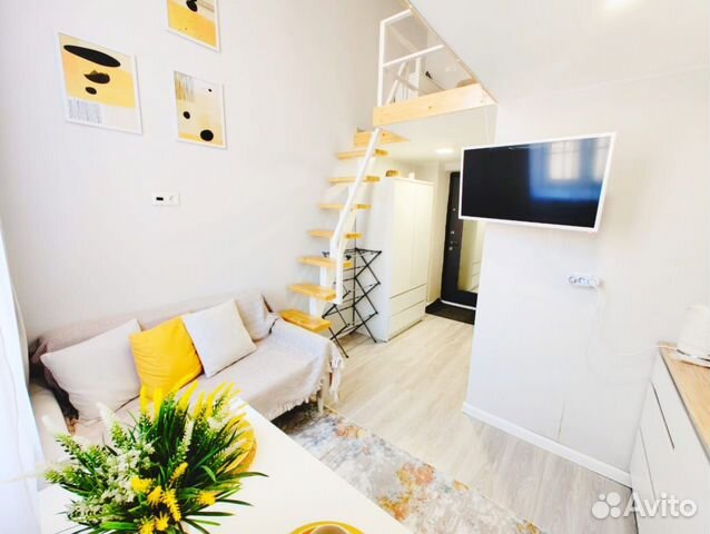 

Квартира-студия, 18 м², 3 кровати