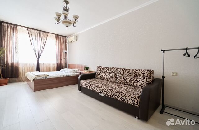 

1-к. квартира, 52 м², 2 кровати