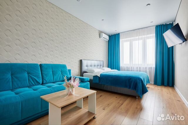 

1-к. квартира, 40 м², 2 кровати