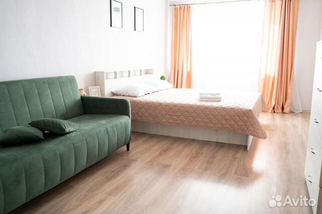 

1-к. квартира, 37,6 м², 2 кровати