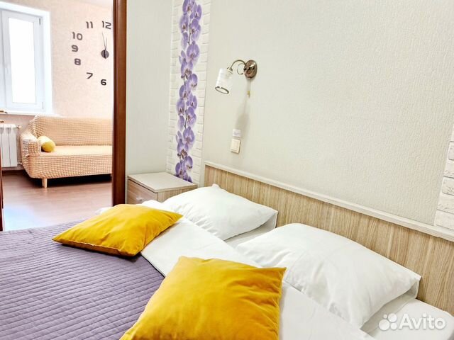 

1-к. квартира, 35 м², 2 кровати