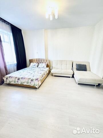 

Квартира-студия, 45 м², 1 кровать