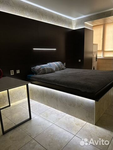 

Квартира-студия, 29 м², 2 кровати