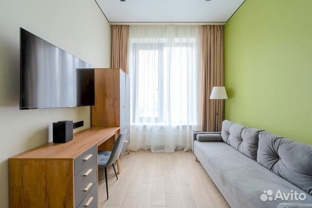 

Квартира-студия, 27 м², 1 кровать