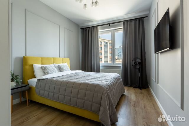 

1-к. квартира, 36 м², 2 кровати
