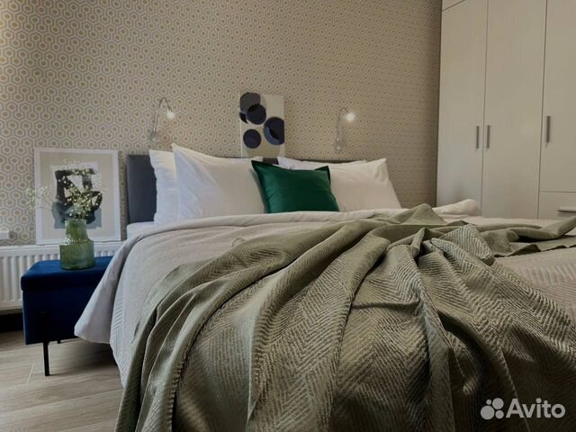 

1-к. квартира, 40 м², 2 кровати